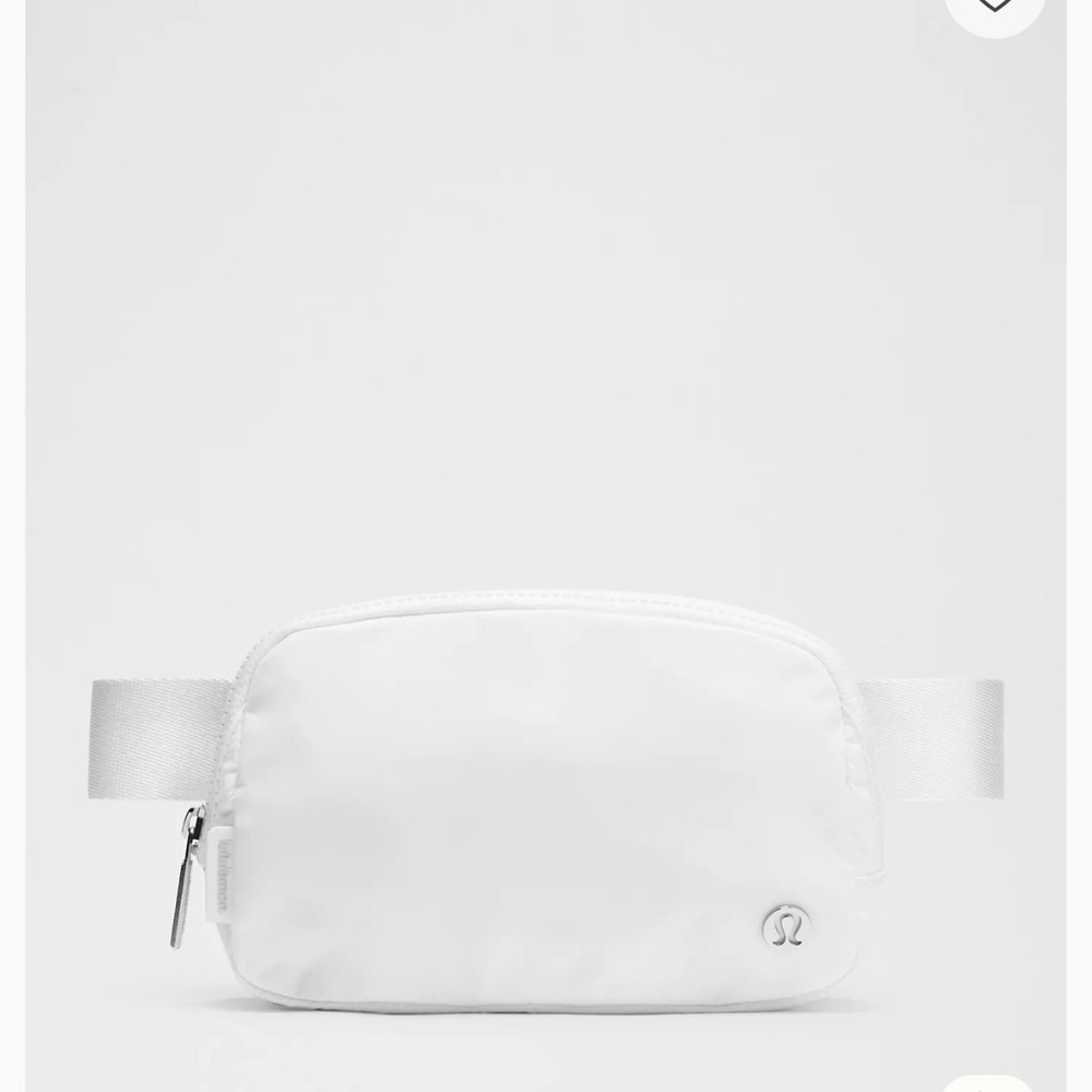 Lululemon Athletica White Belt Bag